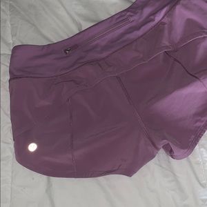 Size 2 Lulu running shorts